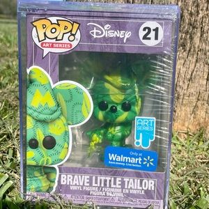 FunkoPop: Brave little Tailor Mickey (21) (ArtSeries) (Walmart Edition)